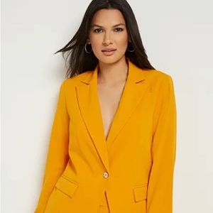 Brand New* Yellow NY & Co Blazer & Pant Suit SIZE Small